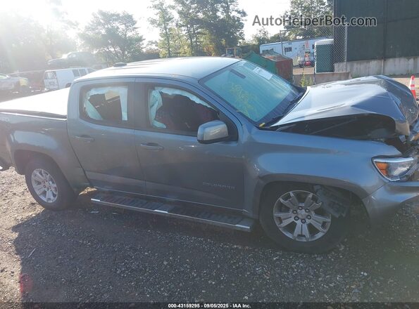 1GCGTCEN6M1109588 2021 CHEVROLET COLORADO Gray Rear interior view