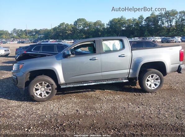 1GCGTCEN6M1109588 2021 CHEVROLET COLORADO Gray 360 interior view