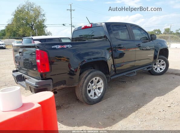 1GCGTCEN8M1125629 2021 CHEVROLET COLORADO Black Trasero derecho