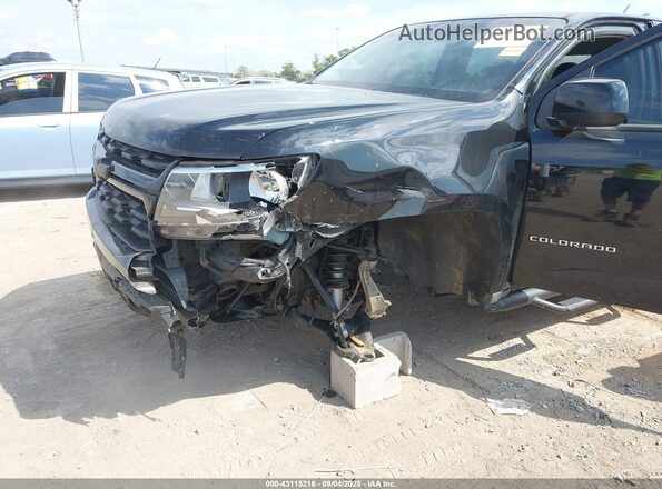 1GCGTCEN8M1125629 2021 CHEVROLET COLORADO Black Vista frontal