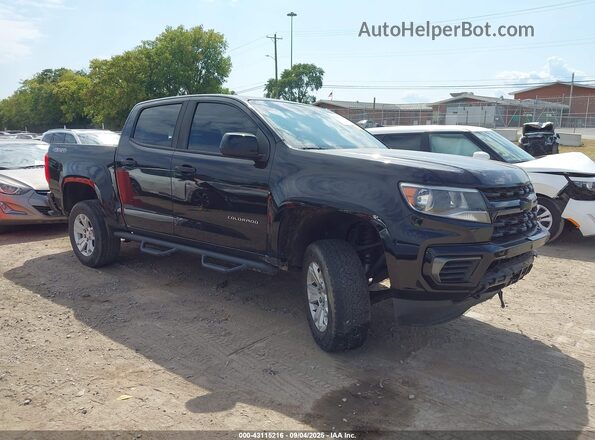 1GCGTCEN8M1125629 2021 CHEVROLET COLORADO Black Vista interior trasera
