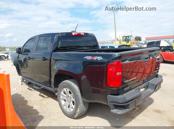 1GCGTCEN8M1125629 2021 CHEVROLET COLORADO Black Vista interior de 360 grados