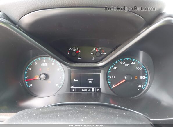 1GCGTCENXM1221181 2021 CHEVROLET COLORADO White Vista de los asientos traseros