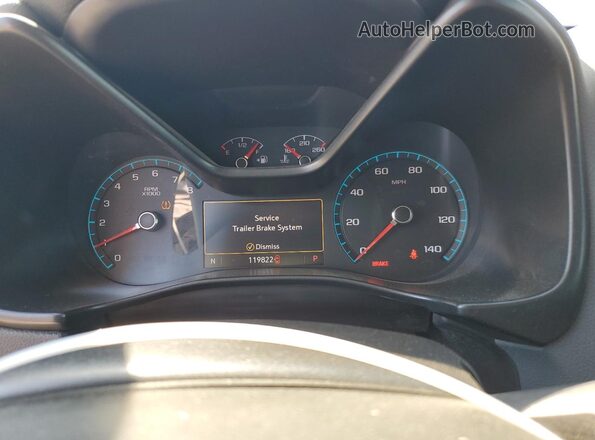 1GCGTDEN0M1110970 2021 CHEVROLET COLORADO Red Widok zestawu wskaźników
