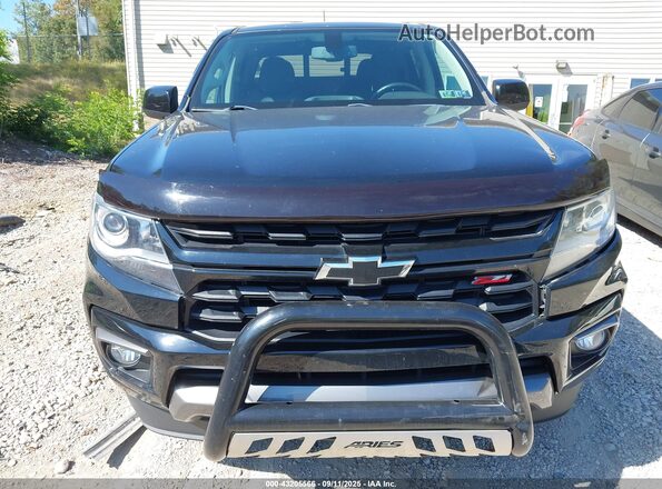 1GCGTDEN0M1257015 2021 CHEVROLET COLORADO Black ხელსაწყოთა პანელის ხედი