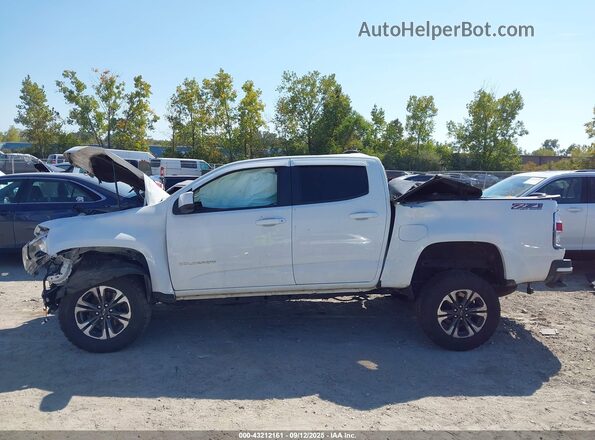 1GCGTDEN4M1182075 2021 CHEVROLET COLORADO White 360 interior view