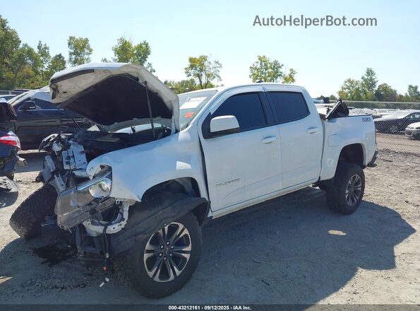 1GCGTDEN4M1182075 2021 CHEVROLET COLORADO White Front view