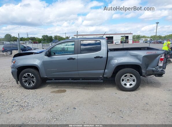 1GCGTDEN5M1218484 2021 CHEVROLET COLORADO Gray Vista interior de 360 grados