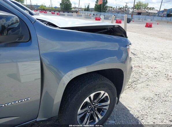 1GCGTDEN5M1218484 2021 CHEVROLET COLORADO Gray 