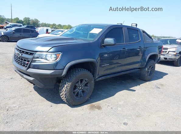 1GCGTEEN3L1131641 2020 CHEVROLET COLORADO Blue Front left