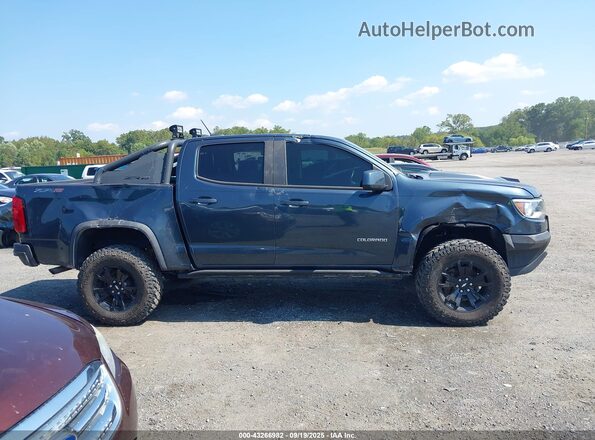 1GCGTEEN3L1131641 2020 CHEVROLET COLORADO Blue Rear interior view
