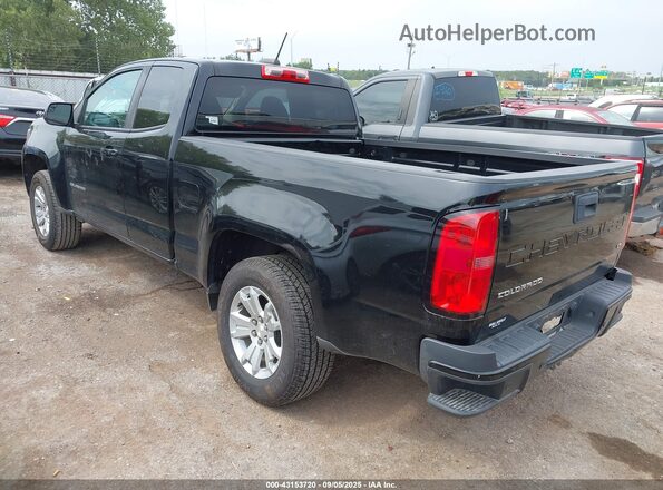 1GCHSCEA0M1235854 2021 CHEVROLET COLORADO Black Հետևի ձախ
