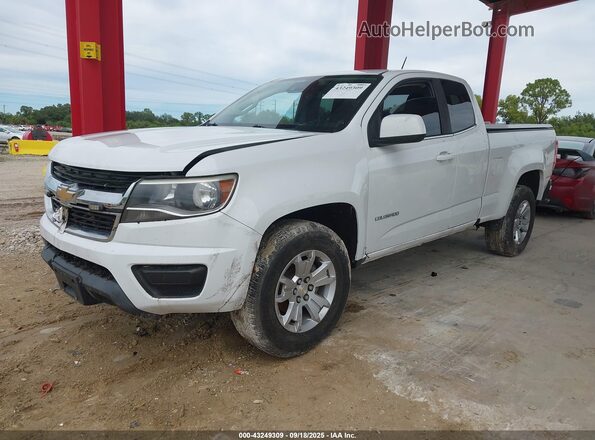 1GCHSCEA2L1154711 2020 CHEVROLET COLORADO White Vista tres cuartos delantera izquierda