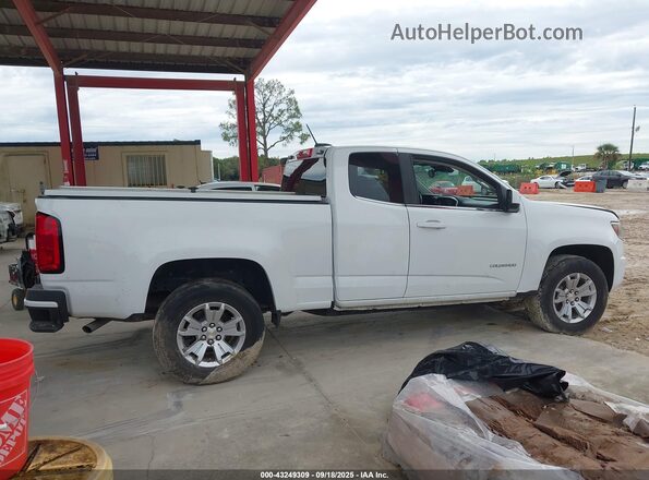 1GCHSCEA2L1154711 2020 CHEVROLET COLORADO White Vista interior trasera