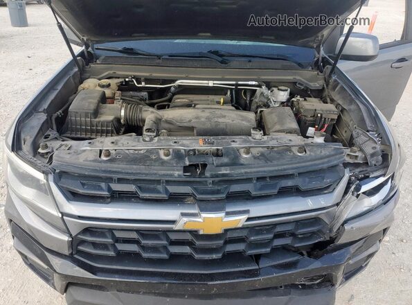 1GCHSCEA3M1260036 2021 CHEVROLET COLORADO Gray Vista interior trasera
