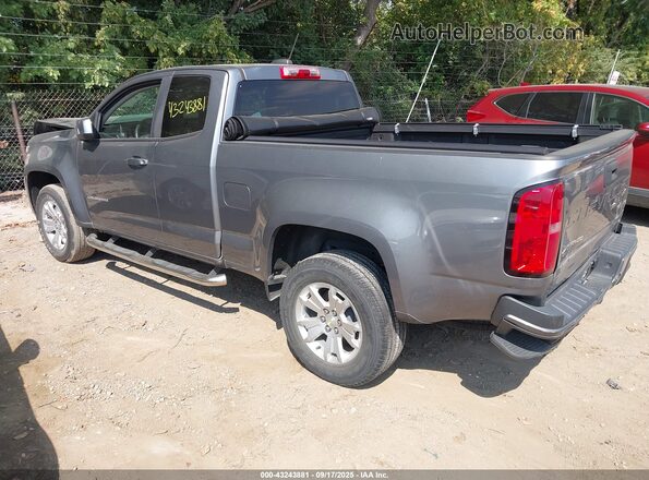 1GCHSCEA4M1255413 2021 CHEVROLET COLORADO Gray Trasero izquierdo