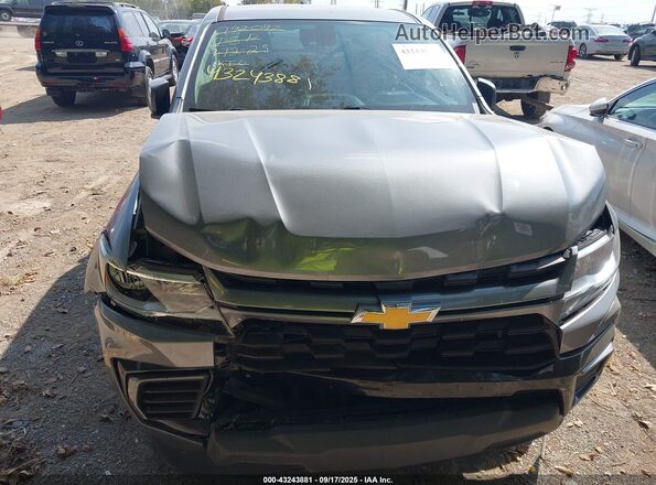 1GCHSCEA4M1255413 2021 CHEVROLET COLORADO Gray Vista del cuadro de instrumentos