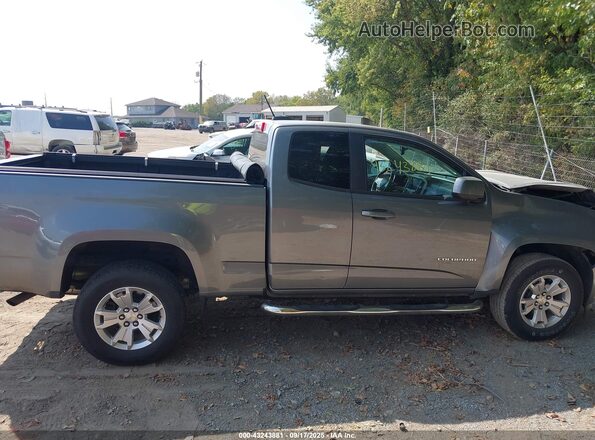 1GCHSCEA4M1255413 2021 CHEVROLET COLORADO Gray Vista interior trasera