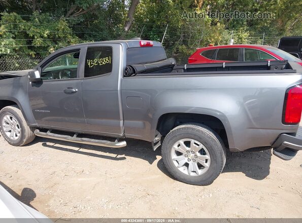 1GCHSCEA4M1255413 2021 CHEVROLET COLORADO Gray Vista interior de 360 grados