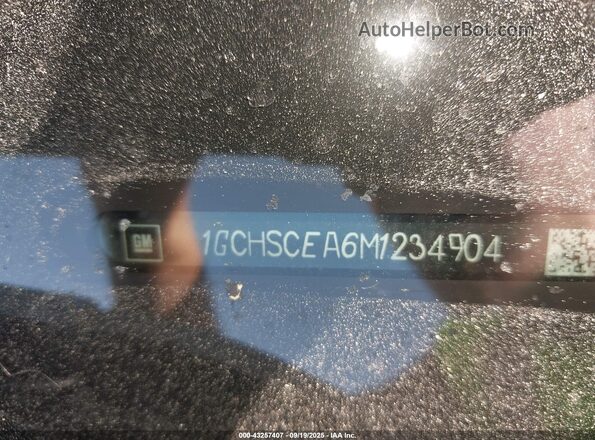 1GCHSCEA6M1234904 2021 CHEVROLET COLORADO Black Շարժիչի բաժամունքի տեսք