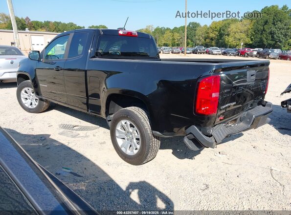 1GCHSCEA6M1234904 2021 CHEVROLET COLORADO Black Հետևի ձախ