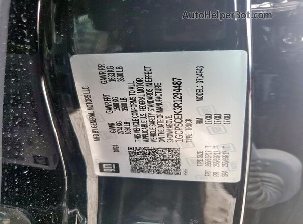 1GCPSCEK3R1294487 2024 CHEVROLET COLORADO Black 