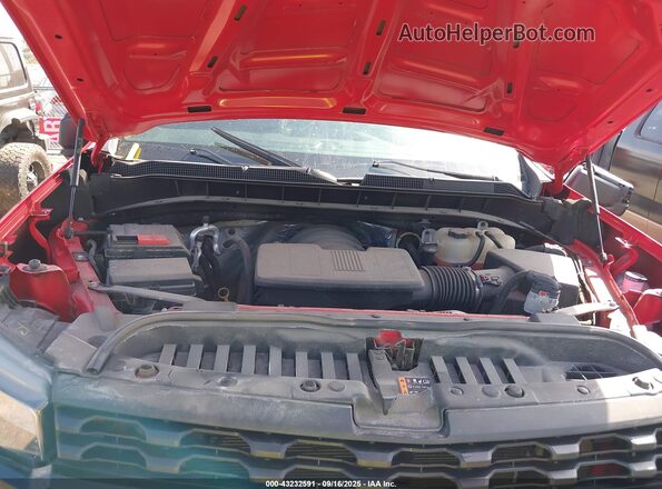 1GCPYCEF0LZ153399 2020 CHEVROLET SILVERADO Red Հետևի տեսք
