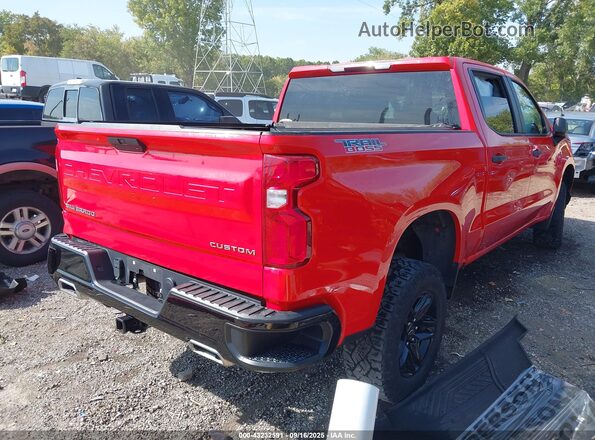 1GCPYCEF0LZ153399 2020 CHEVROLET SILVERADO Red Հետևի աջ