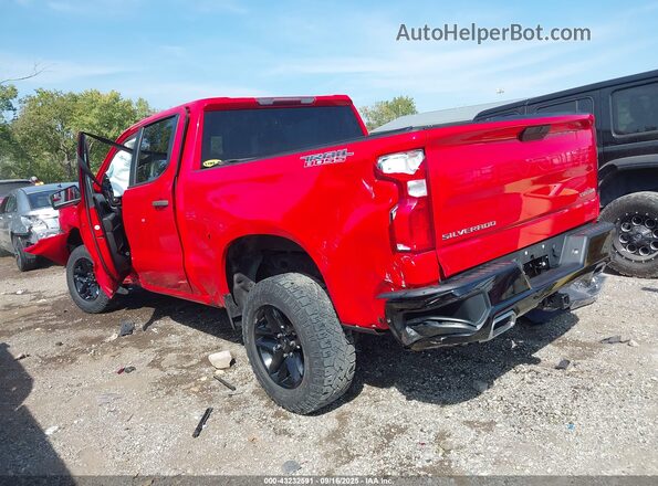 1GCPYCEF0LZ153399 2020 CHEVROLET SILVERADO Red Հետևի ձախ