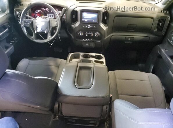 1GCPYCEF8LZ273094 2020 CHEVROLET 1500 Black Առջևի վահանակի տեսք