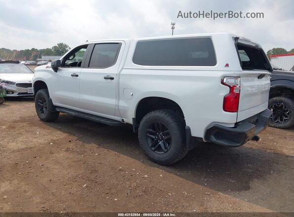 1GCPYFED2LZ111140 2020 CHEVROLET SILVERADO Белый Задняя левая четверть