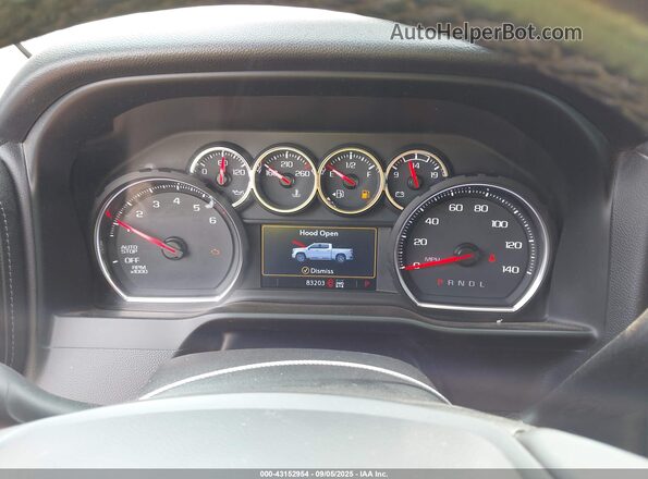 1GCPYFED2LZ111140 2020 CHEVROLET SILVERADO Белый Вид задних сидений
