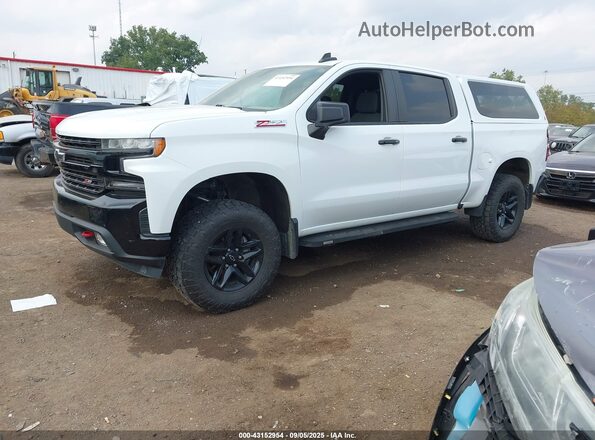 1GCPYFED2LZ111140 2020 CHEVROLET SILVERADO Белый Передняя левая четверть