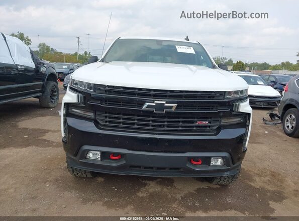1GCPYFED2LZ111140 2020 CHEVROLET SILVERADO Белый Вид щитка приборов