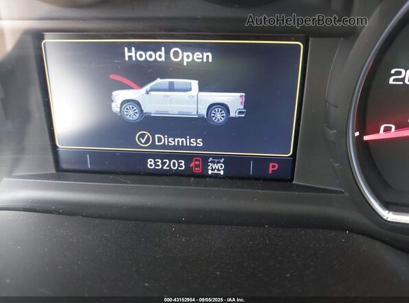 1GCPYFED2LZ111140 2020 CHEVROLET SILVERADO Белый 