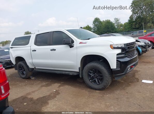 1GCPYFED2LZ111140 2020 CHEVROLET SILVERADO Белый Вид задней части салона