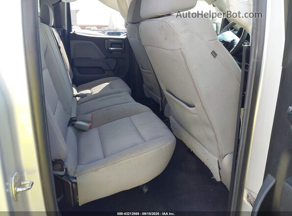 1GCRCPEC8HZ350767 2017 CHEVROLET SILVERADO Silver VIN კოდის სტიკერის ხედი