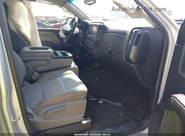 1GCRCPEC8HZ350767 2017 CHEVROLET SILVERADO Silver წინა სალონის ხედი