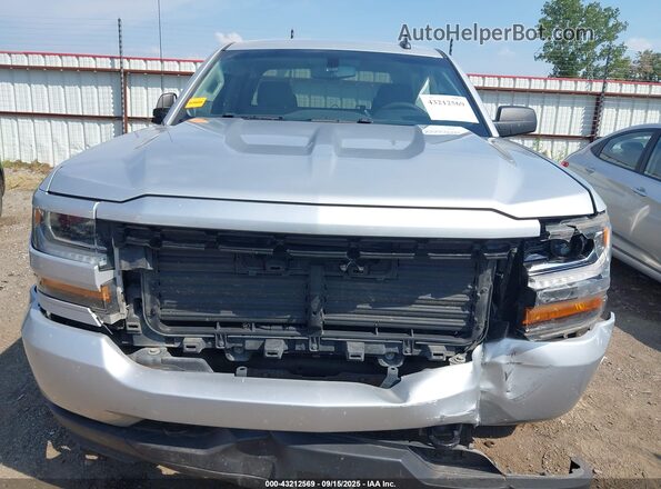 1GCRCPEC8HZ350767 2017 CHEVROLET SILVERADO Silver უკანა სალონის ხედი