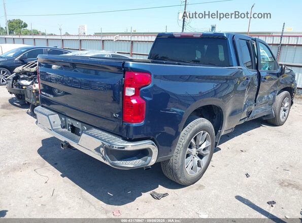 1GCRWCED1LZ162366 2020 CHEVROLET SILVERADO Blue უკანა მარჯვენა