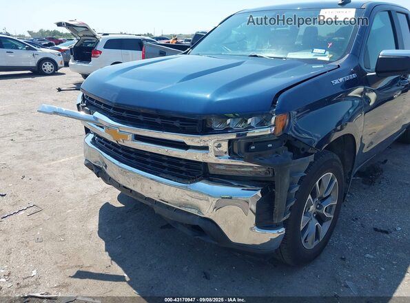 1GCRWCED1LZ162366 2020 CHEVROLET SILVERADO Blue წინა ხედი