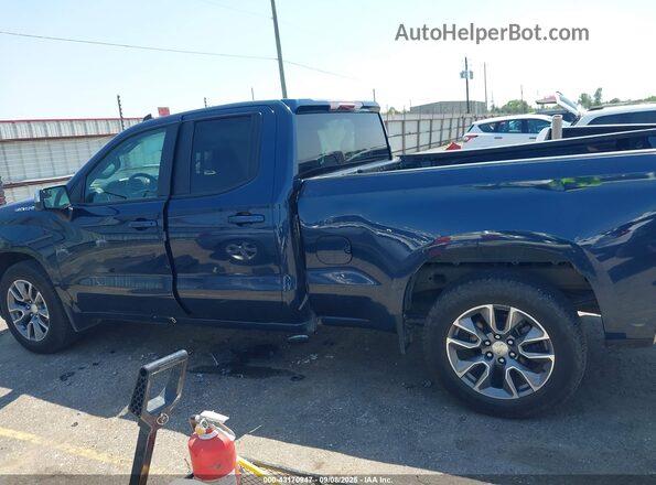 1GCRWCED1LZ162366 2020 CHEVROLET SILVERADO Blue უკანა სალონის ხედი
