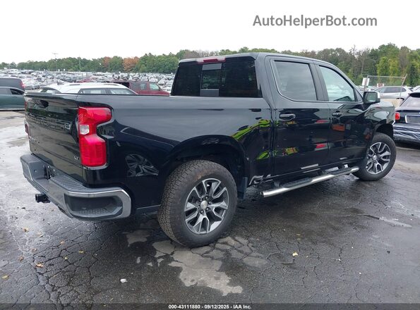 1GCUDDED3NZ523024 2022 CHEVROLET SILVERADO Черный Задняя правая четверть