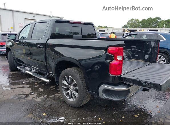 1GCUDDED3NZ523024 2022 CHEVROLET SILVERADO Черный Задняя левая четверть