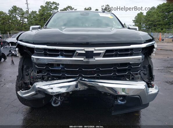 1GCUDDED3NZ523024 2022 CHEVROLET SILVERADO Черный Вид спереди