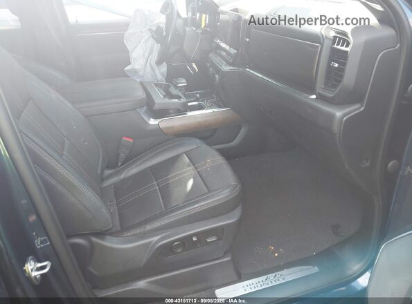 1GCUDJE81PZ198250 2023 CHEVROLET SILVERADO Black Vista interior delantera