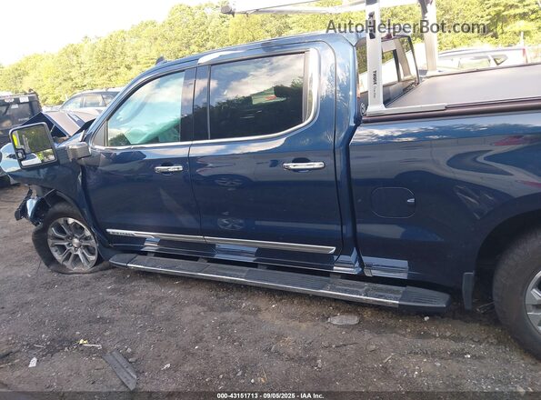 1GCUDJE81PZ198250 2023 CHEVROLET SILVERADO Black Vista interior de 360 grados