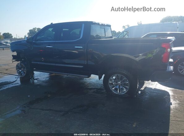 1GCUDJET5NZ577981 2022 CHEVROLET SILVERADO Black სალონის 360-გრადუსიანი ხედი