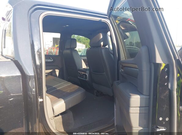 1GCUDJET5NZ577981 2022 CHEVROLET SILVERADO Black VIN კოდის სტიკერის ხედი