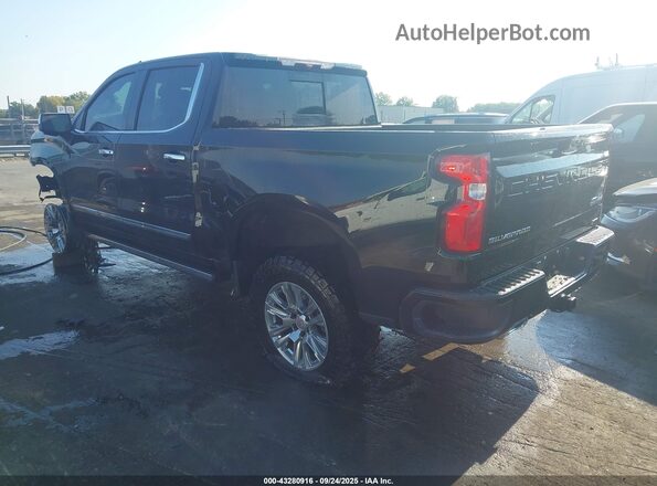 1GCUDJET5NZ577981 2022 CHEVROLET SILVERADO Black უკანა მარცხენა